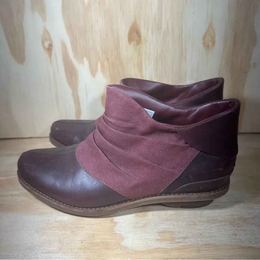 Merrell Adeline Burgundy Ankle Boots Women’s Size 9